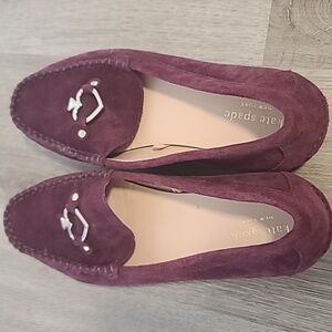 Kate Spade Plum/purple Loafers
